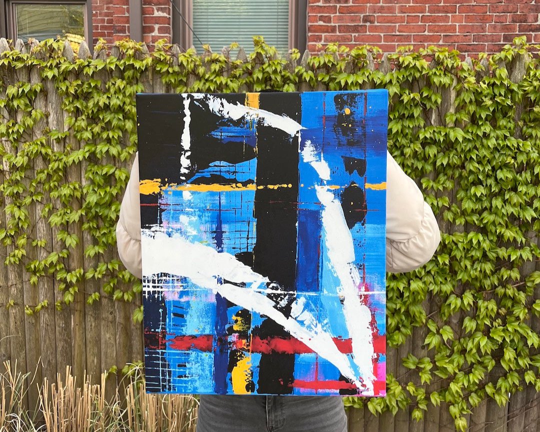 CRESCENDO SERIES 2 canvas print - 16"x20"