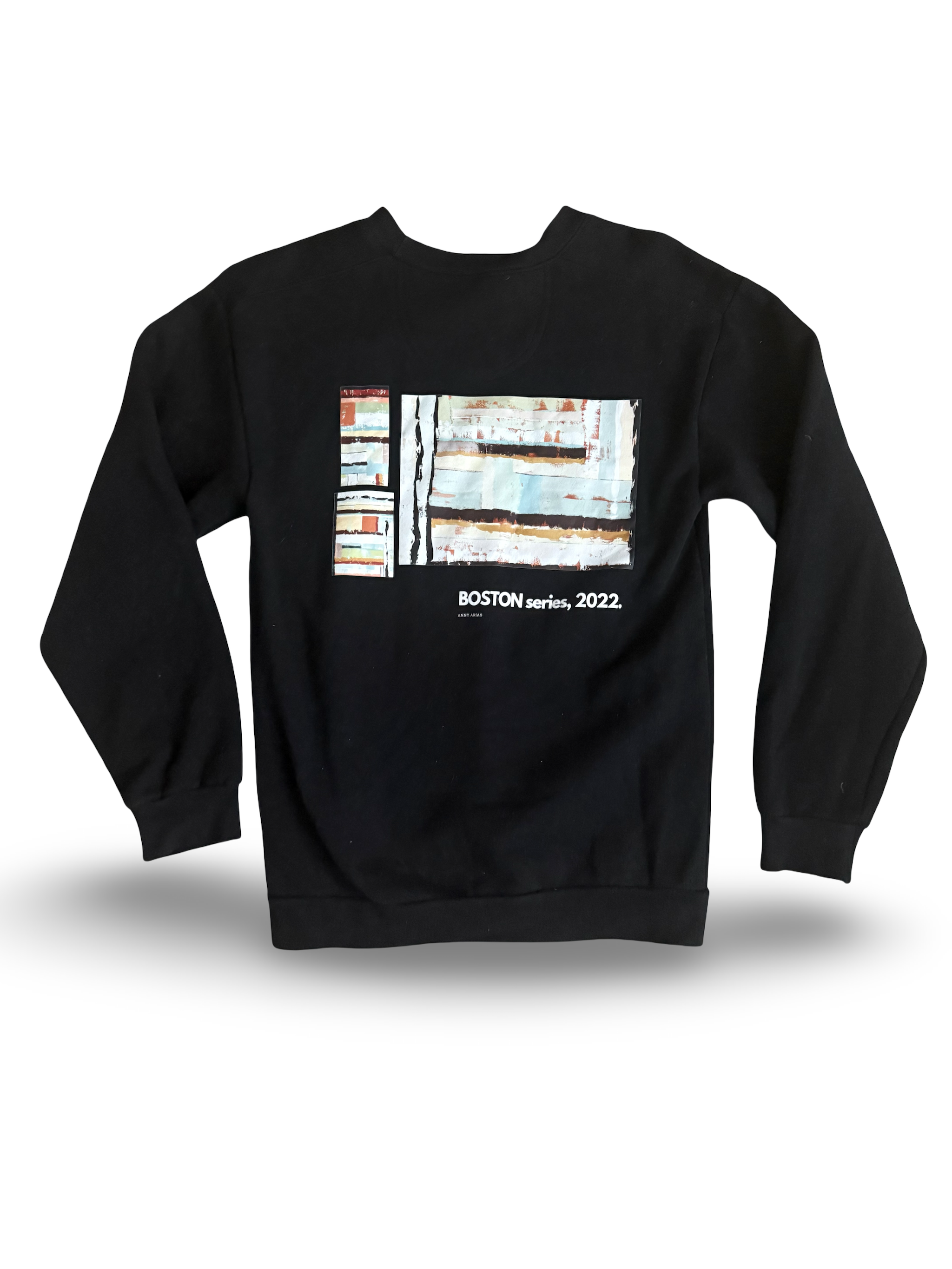 Boston Crewneck Sweatshirt – Black Unisex